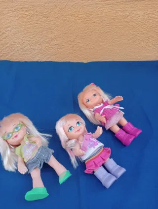 Lote 3 muñecas Barriguitas