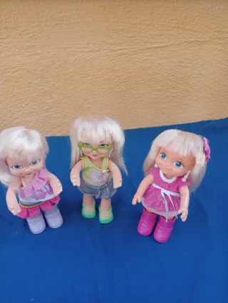 Lote 3 muñecas Barriguitas