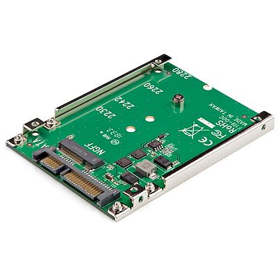 Adaptador StarTech M.2 a SATA 2,5" – Bracket Abierto, 7mm, Compatible con SATA