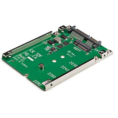 Adaptador StarTech M.2 a SATA 2,5" – Bracket Abierto, 7mm, Compatible con SATA afbeelding 4