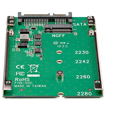 Adaptador StarTech M.2 a SATA 2,5" – Bracket Abierto, 7mm, Compatible con SATA afbeelding 5