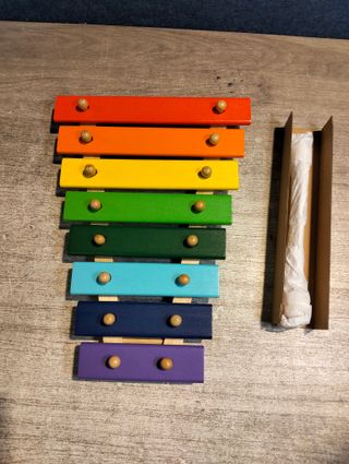 Small Foot Xilófono Colorido, 8 Notas Juguete