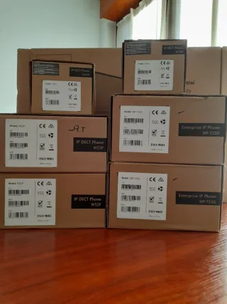 Teléfonos IP Yealink. 60 euros por el lote. Nuevos