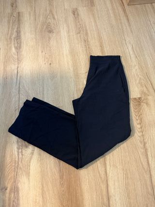 Pantalón azul marino oficinista Vintage - M