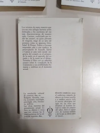 Metamorfosis de la literatura Tres volúmenes