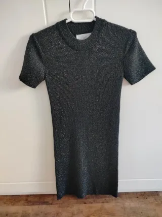 Vestido Zara Niña Brillo T-11/12 Años