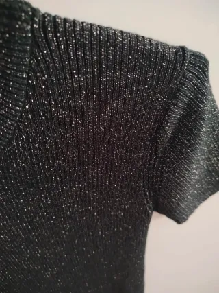 Vestido Zara Niña Brillo T-11/12 Años