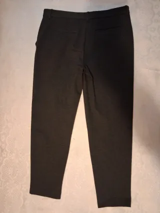 Pantalón de vestir negro hombre T42