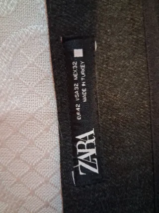 Pantalón de vestir negro hombre T42