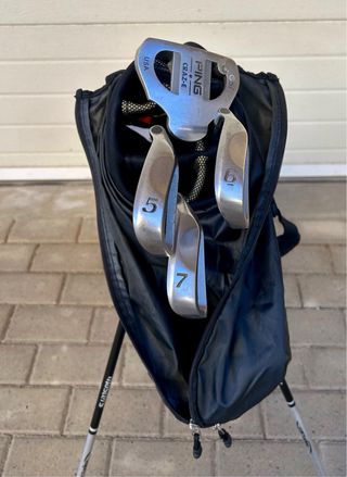 Bolsa de Golf Roja y Negra