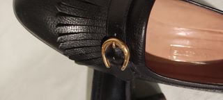 Scarpe Nicolette Vera Pelle con Frange