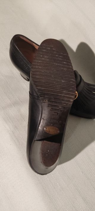 Scarpe Nicolette Vera Pelle con Frange