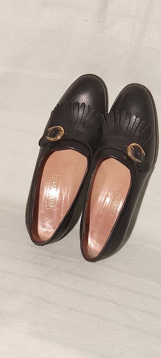 Scarpe Nicolette Vera Pelle con Frange