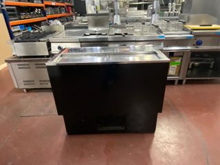 Botellero 2 puertas negro