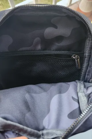 Bandolera Múnich Camuflaje Negra