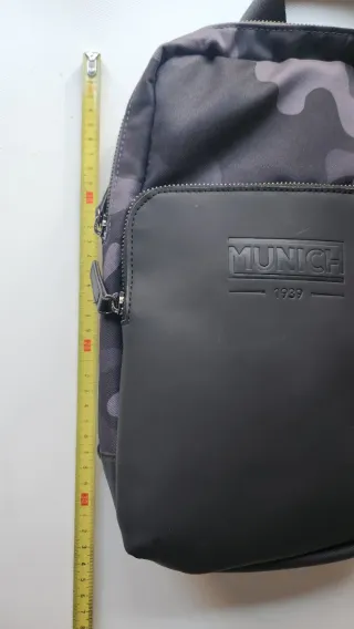 Bandolera Múnich Camuflaje Negra