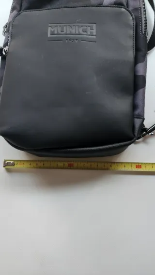 Bandolera Múnich Camuflaje Negra