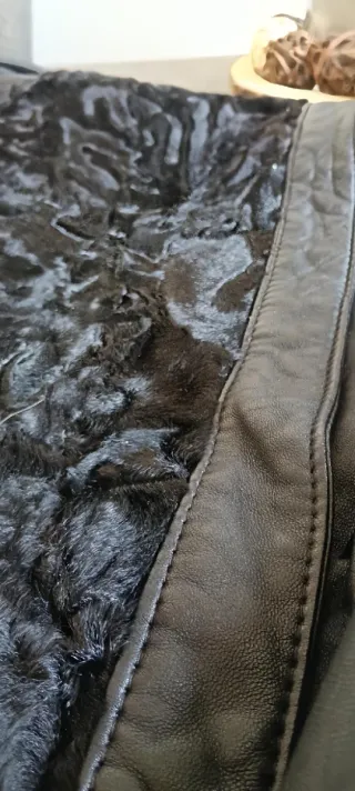 Chaqueta Piel Peletería J. Cabezón Talla 44