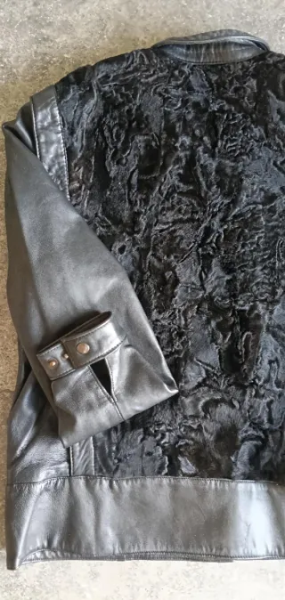 Chaqueta Piel Peletería J. Cabezón Talla 44