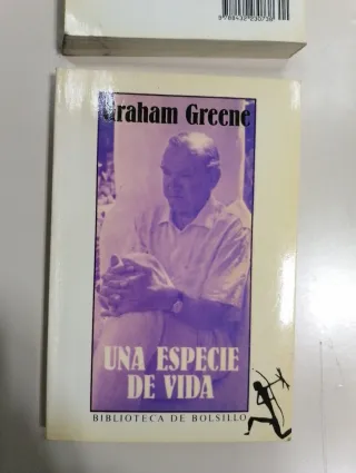 Lote libros Graham Greene Una especie de vida Vías