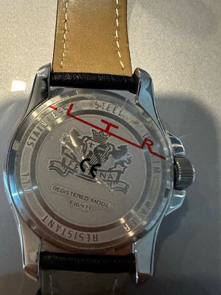 Reloj Festina Cuero Negro y Plata