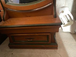 Specchio da terra con cassetto