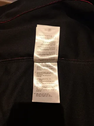 Chaqueta Gore Wear Thermo Ciclismo Roja/Negra L