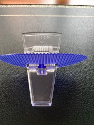 Portabiglietti da visita trasparente