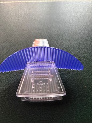 Portabiglietti da visita trasparente