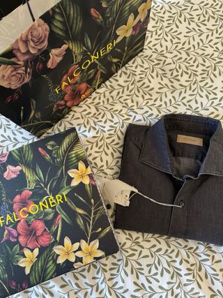 Camicia Falconeri grigia nuova