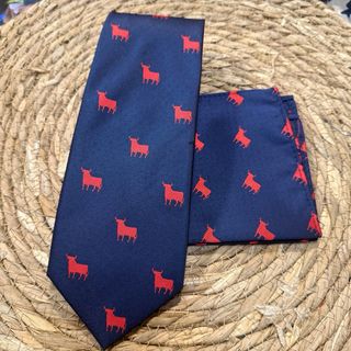 Conjunto Corbata y Pañuelo Osborne Toro