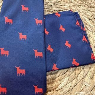 Conjunto Corbata y Pañuelo Osborne Toro