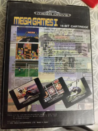 Mega Games 1 Megadrive Sega