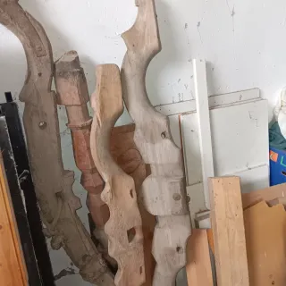 3 Yugos de Bueyes Antiguos