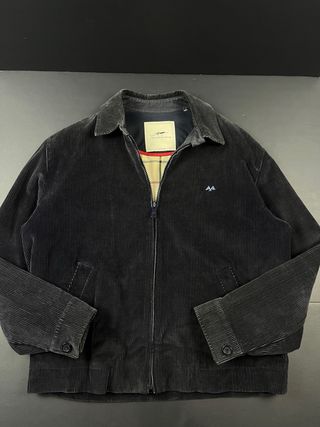 Cazadora Thomas Burberry Pana Azul Marino Talla L