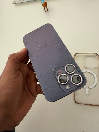 iPhone 14 Pro 256GB Space Gray - parte tras. Rota