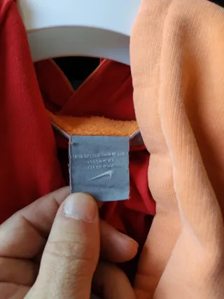 Sudadera deportiva Nike Naranja Roja