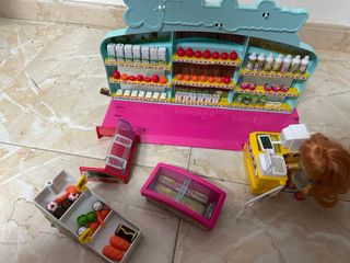 Supermercado Barriguitas con carrito