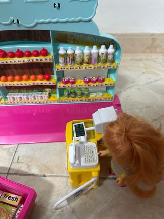 Supermercado Barriguitas con carrito