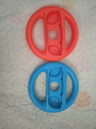 2 Volanti in Plastica per Nintendo Switch