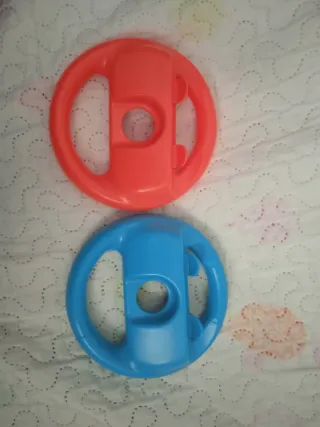 2 Volanti in Plastica per Nintendo Switch