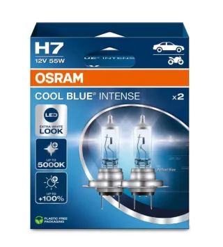Bombillas OSRAM H7 Cool Blue Intense x2
