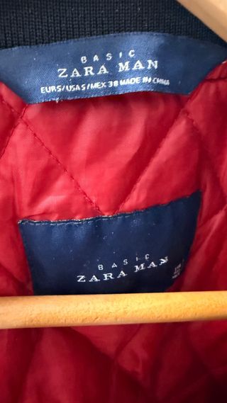 Chaqueta Bomber Zara Verde