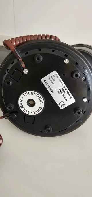 Teléfono antiguo de disco