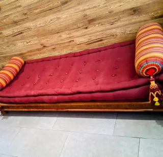 Sofá cama estilo oriental