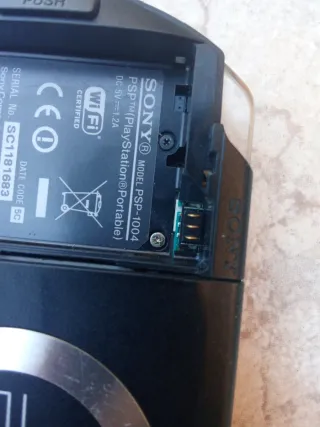 Console Sony PSP Nera