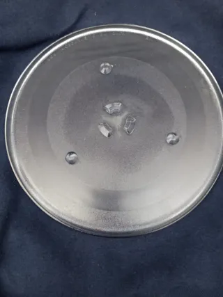 Plato giratorio de cristal para microondas
