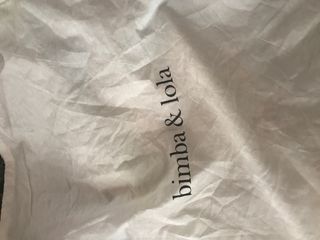 Bolso Bimba y Lola Negro con detalles rojos