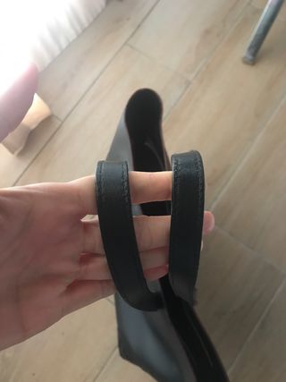 Bolso Bimba y Lola Negro con detalles rojos