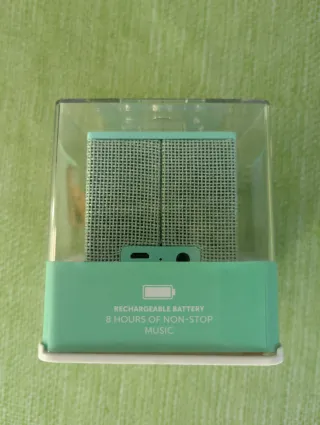 Altavoz Rockbox Cube Portátil Verde